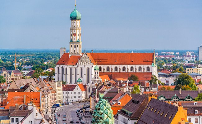 Beim Urlaub in Egenhofen können Sie die Stadt Augsburg mühelos erreichen.